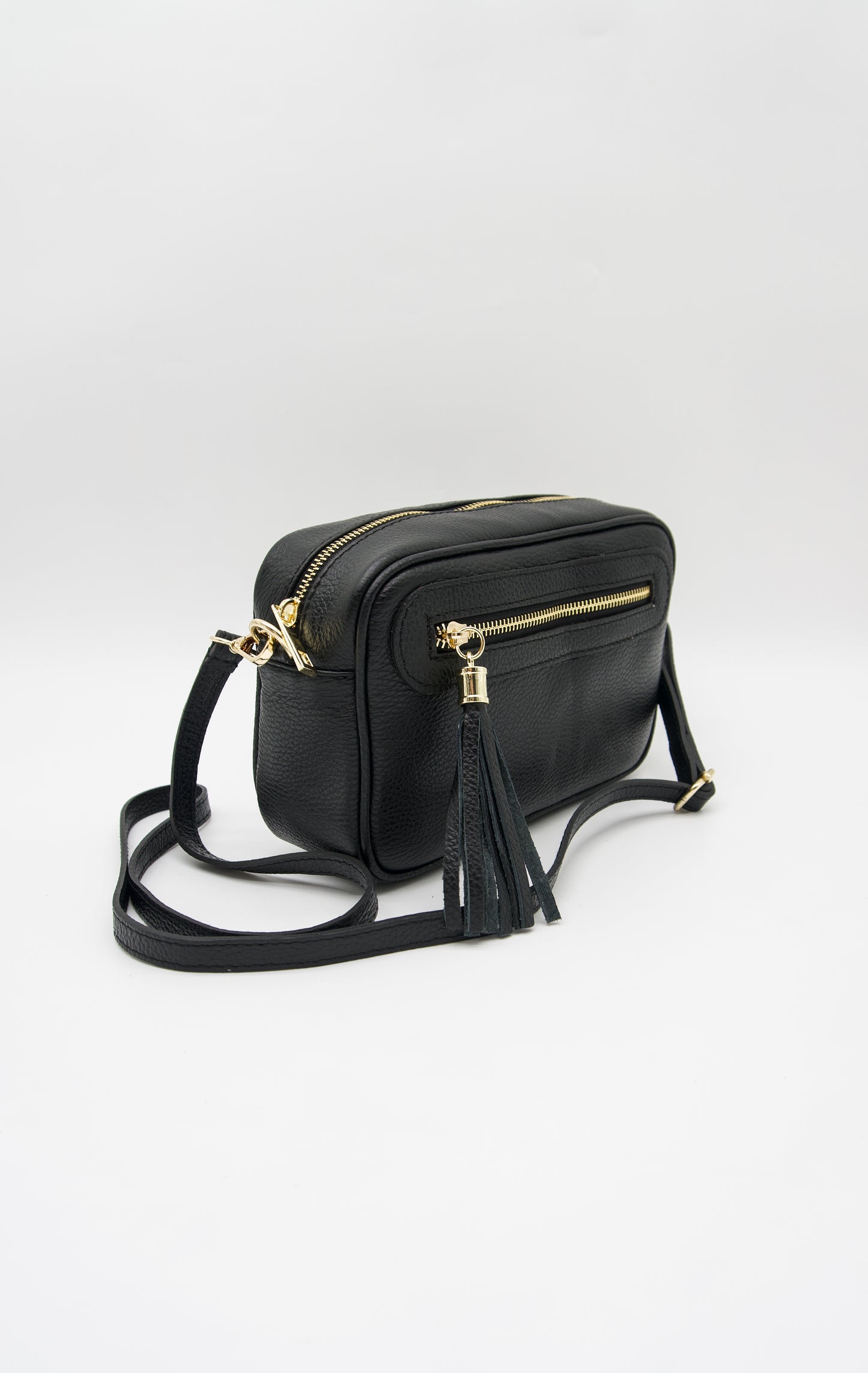 Cecilia Italian Leather Camera Bag