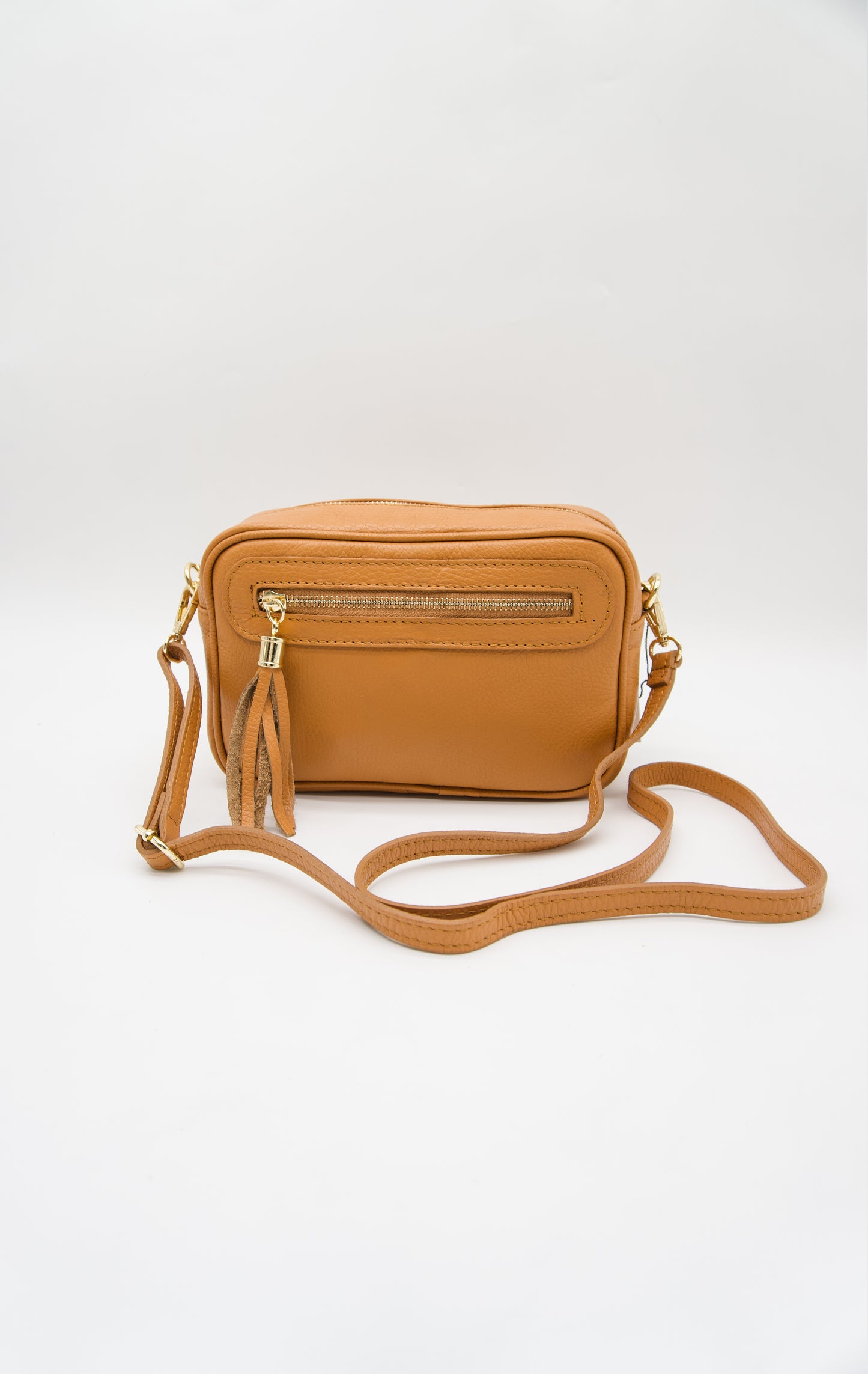 Cecilia Italian Leather Camera Bag