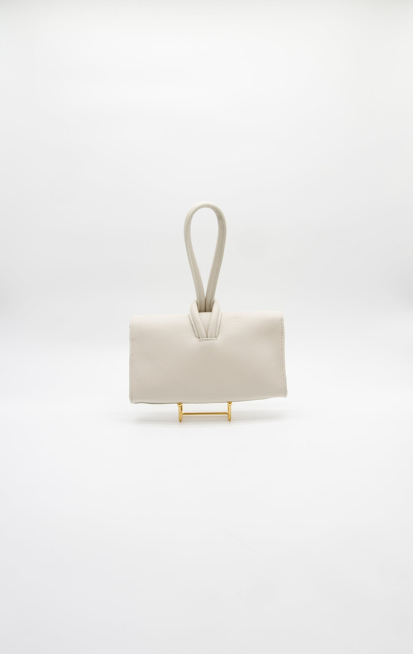 Giselle Top Handle Leather Clutch