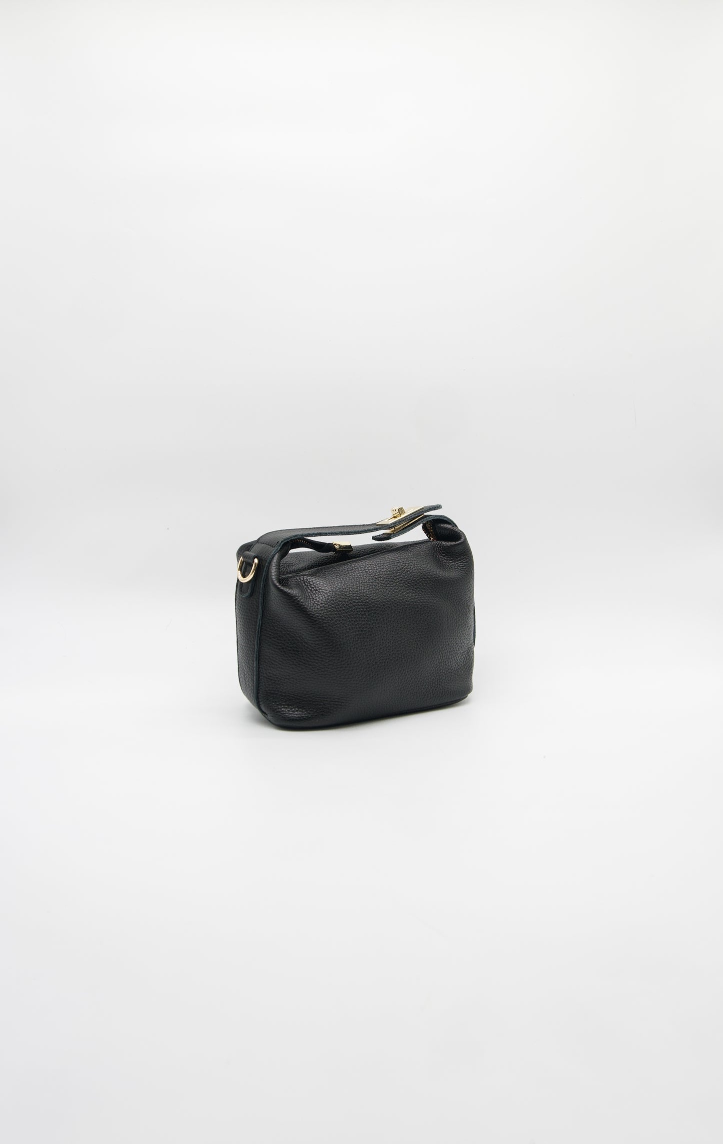 Zara Top Handle Leather Handbag