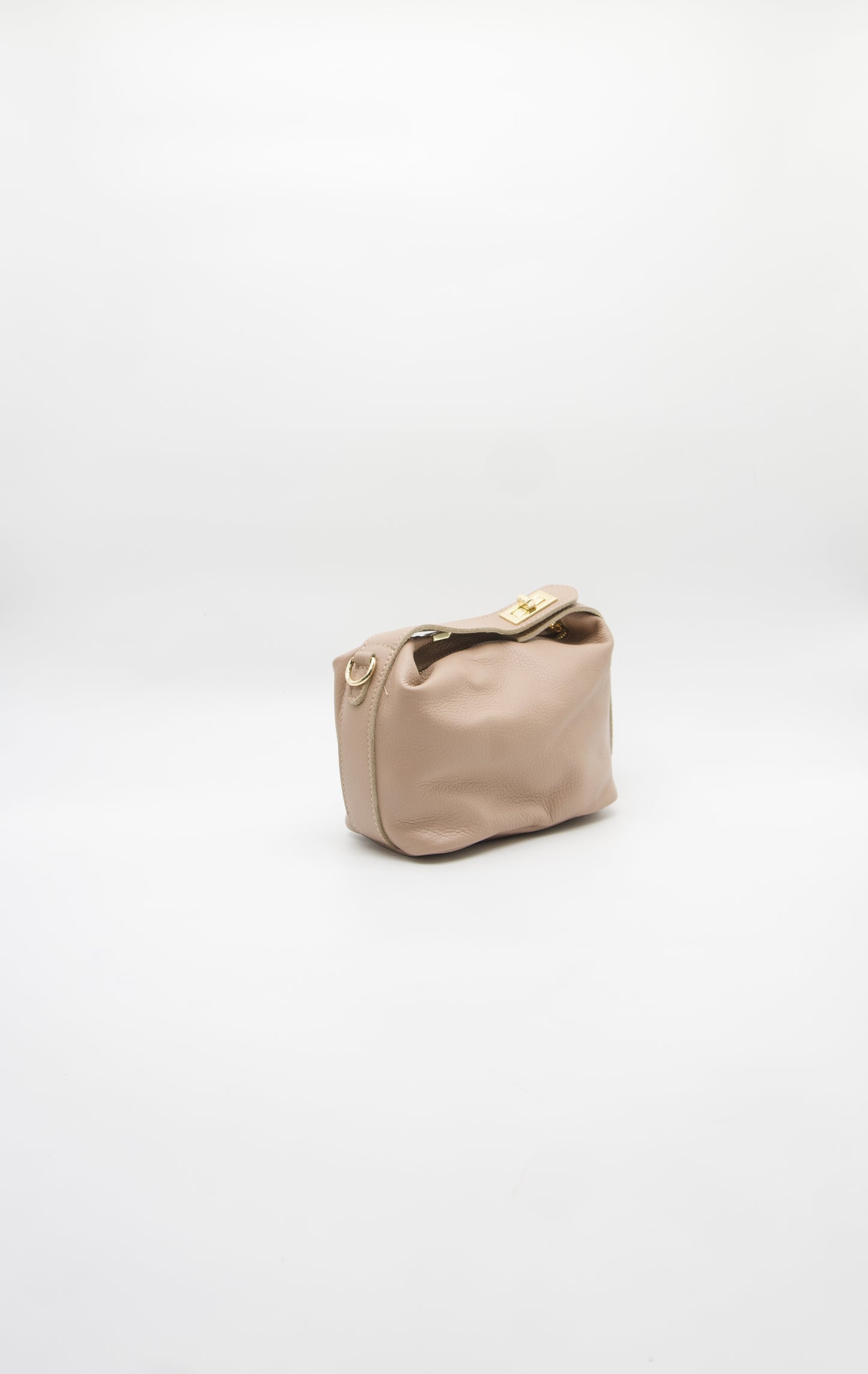Zara Top Handle Leather Handbag