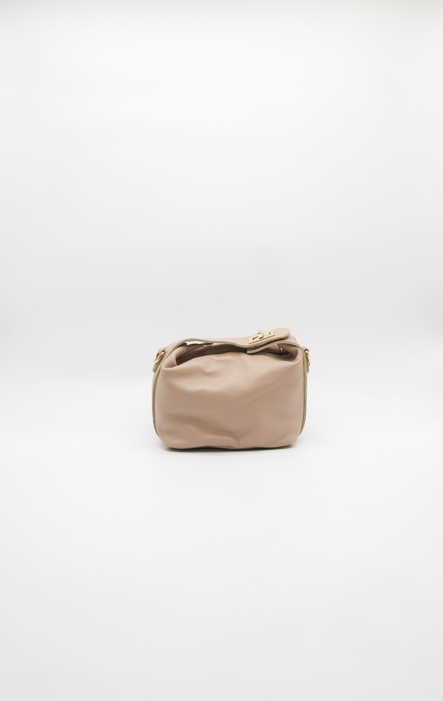 Zara Top Handle Leather Handbag