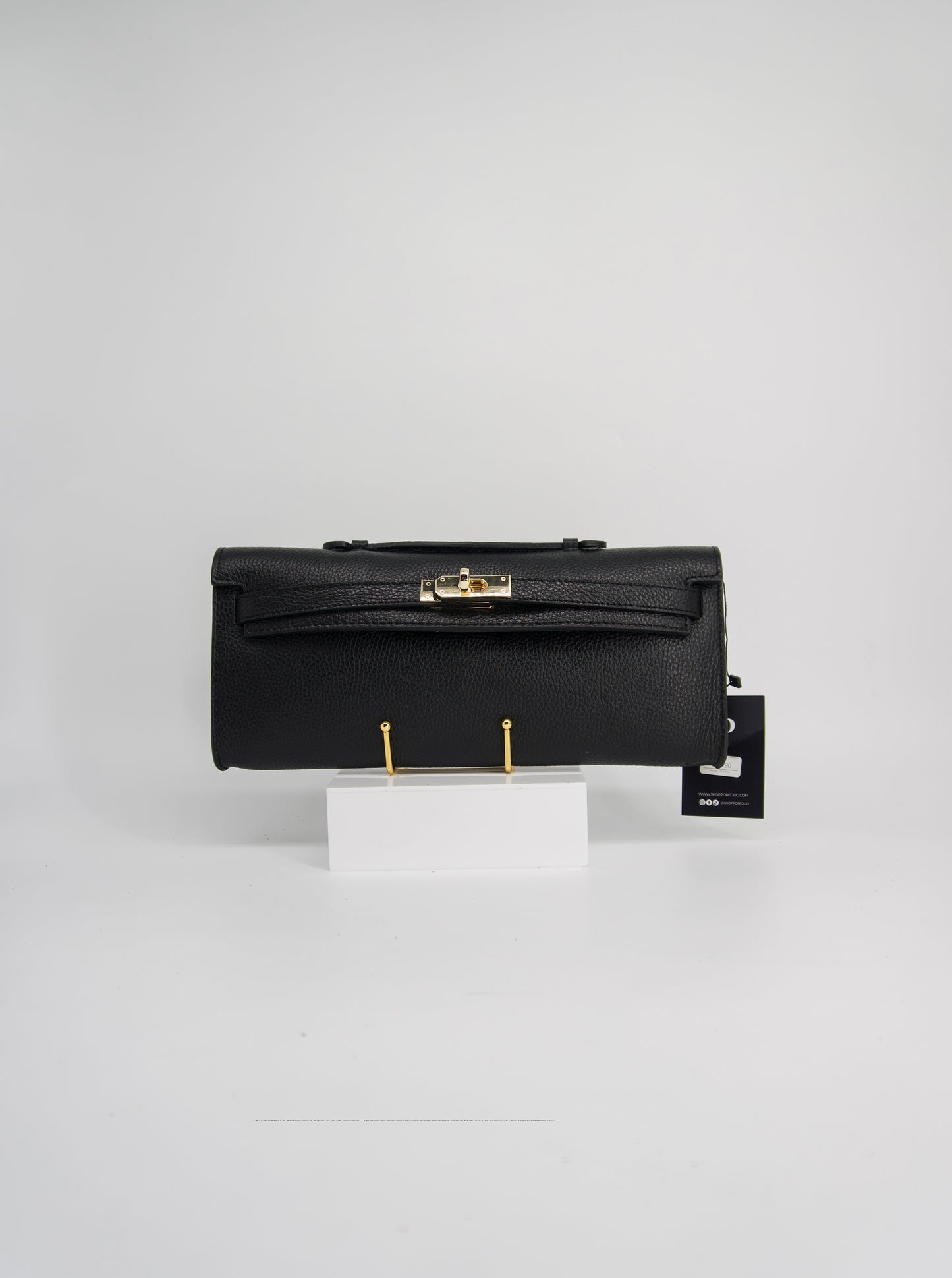 Rosalba East West Leather Clutch
