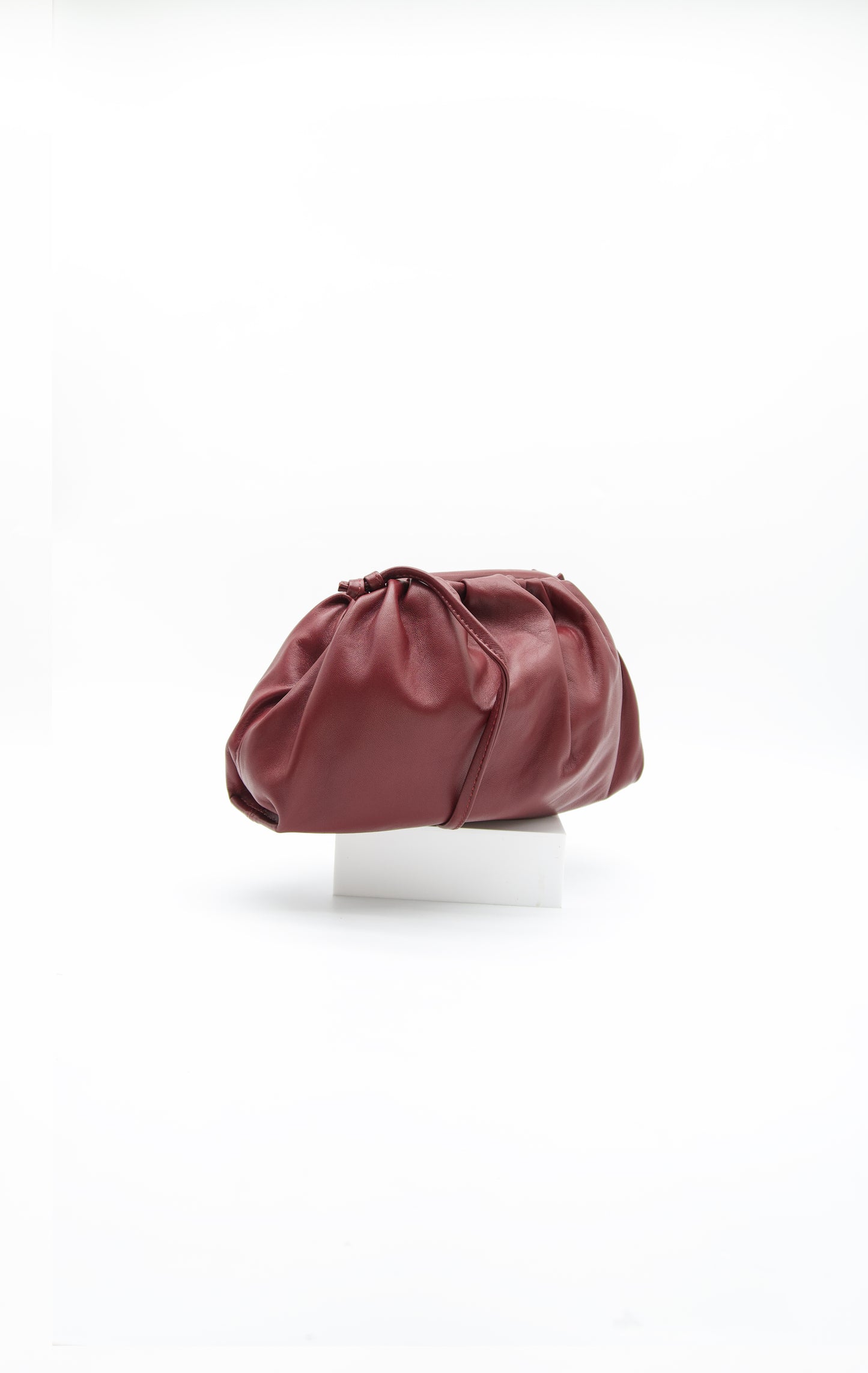 Miliana Italian Leather Pouch Crossbody Bag