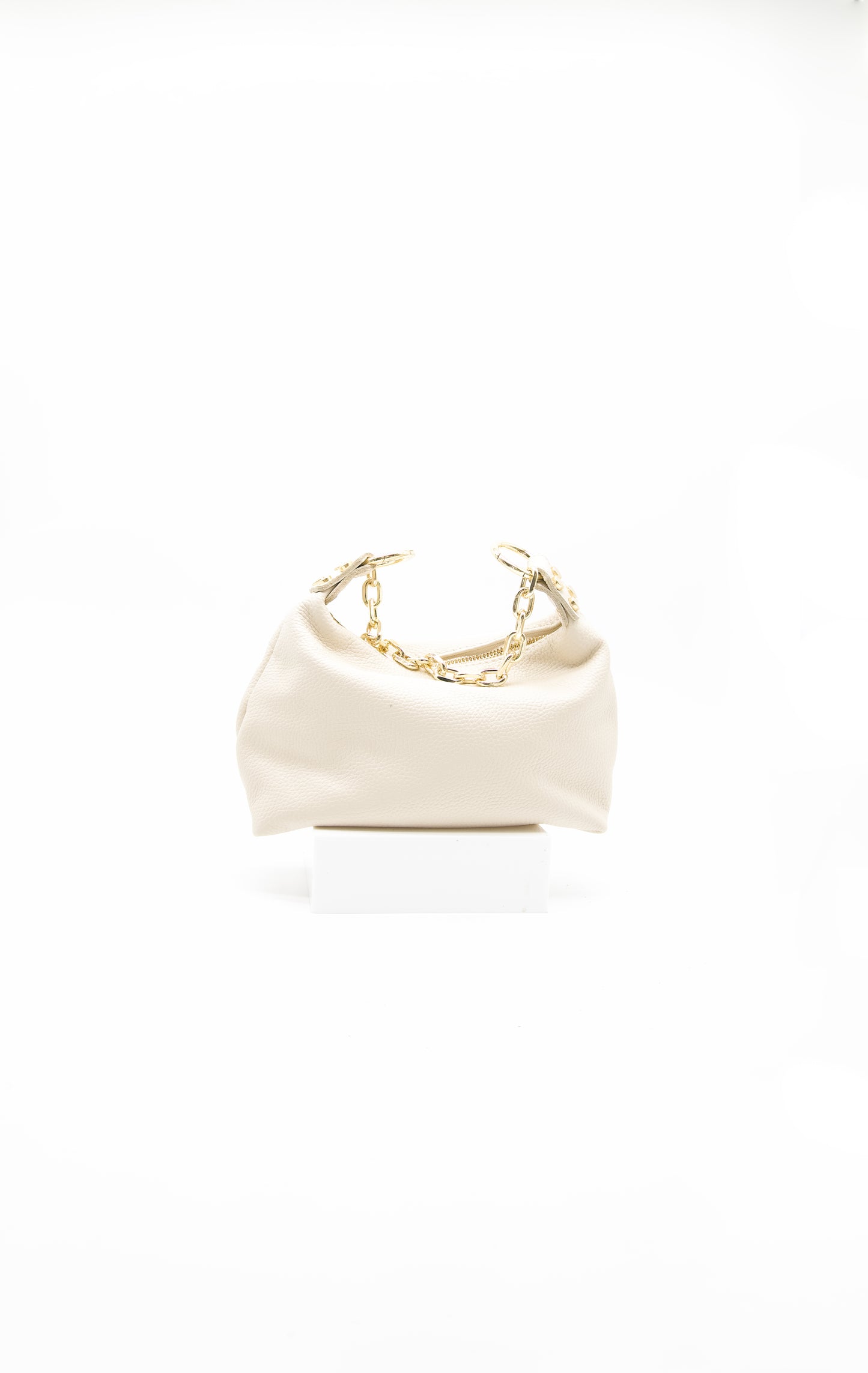 Luna Convertible Soft Italian Leather Ring Bag