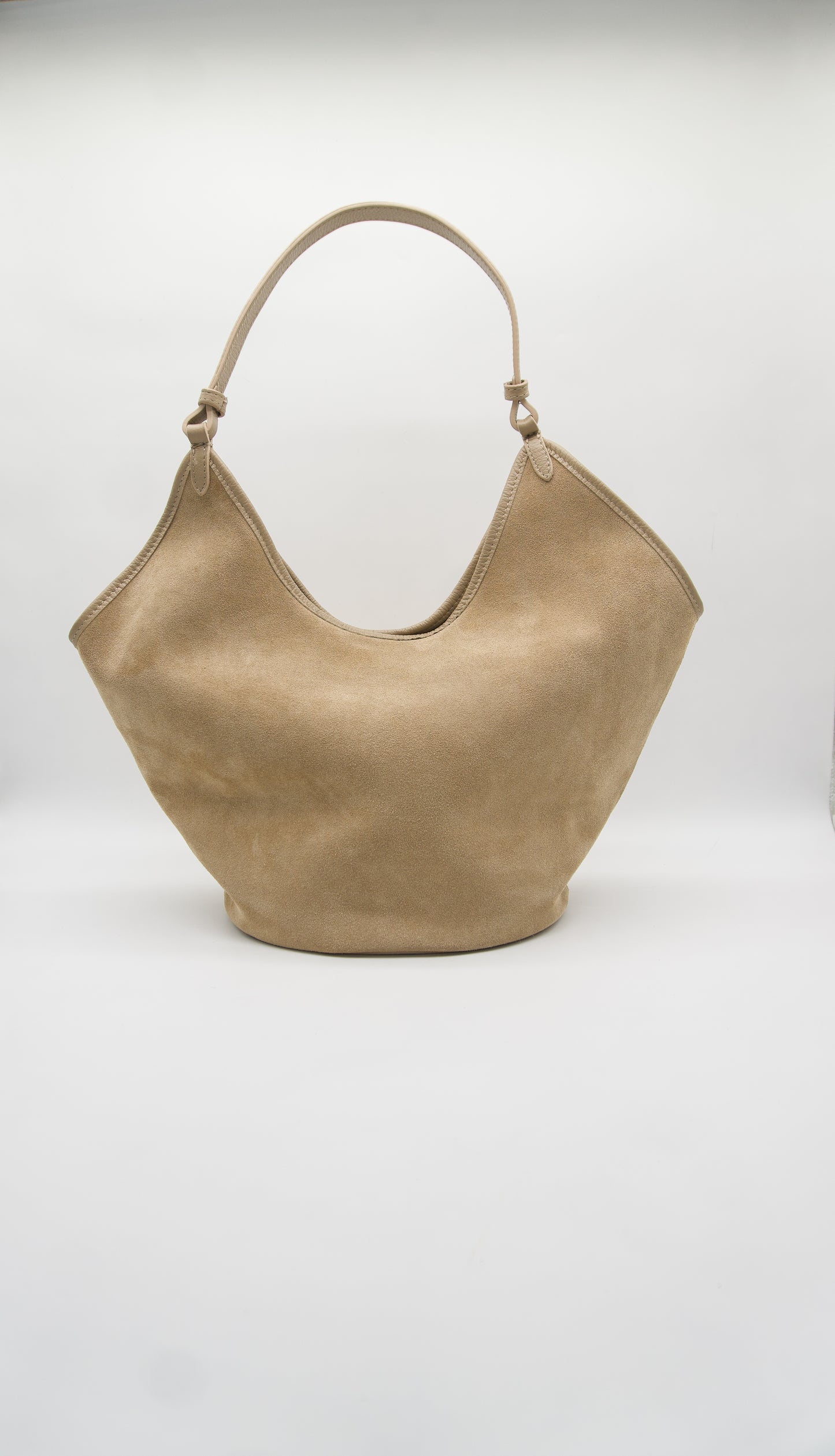 Gaby Italian Suede Tote Bag