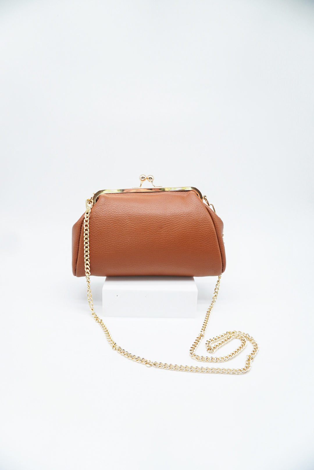 Adelina Kiss Lock Clutch Bag