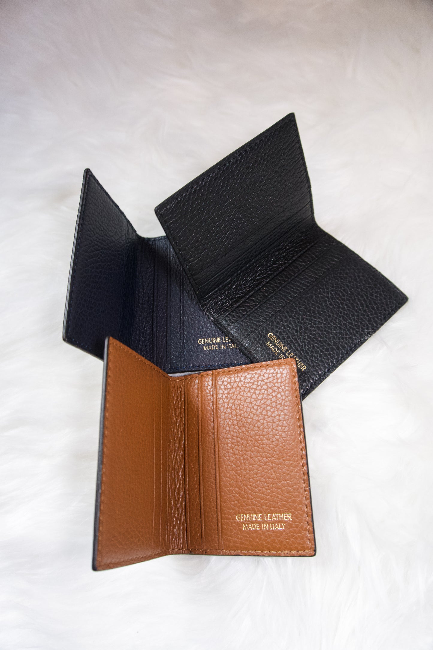 Italian Leather Slim Cardholder for Men