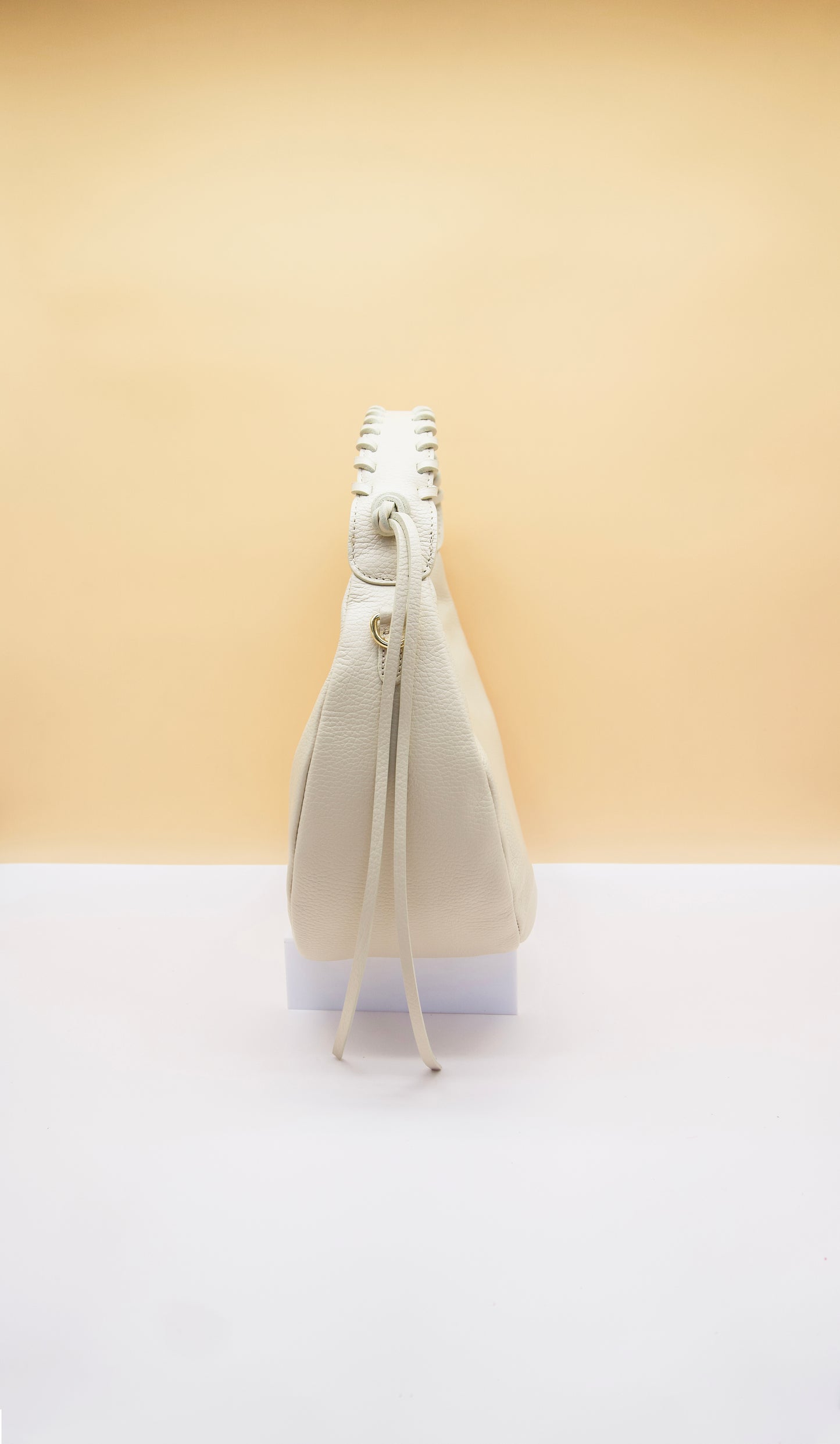 Winnie Whipstitch Hobo Italian Leather Bag