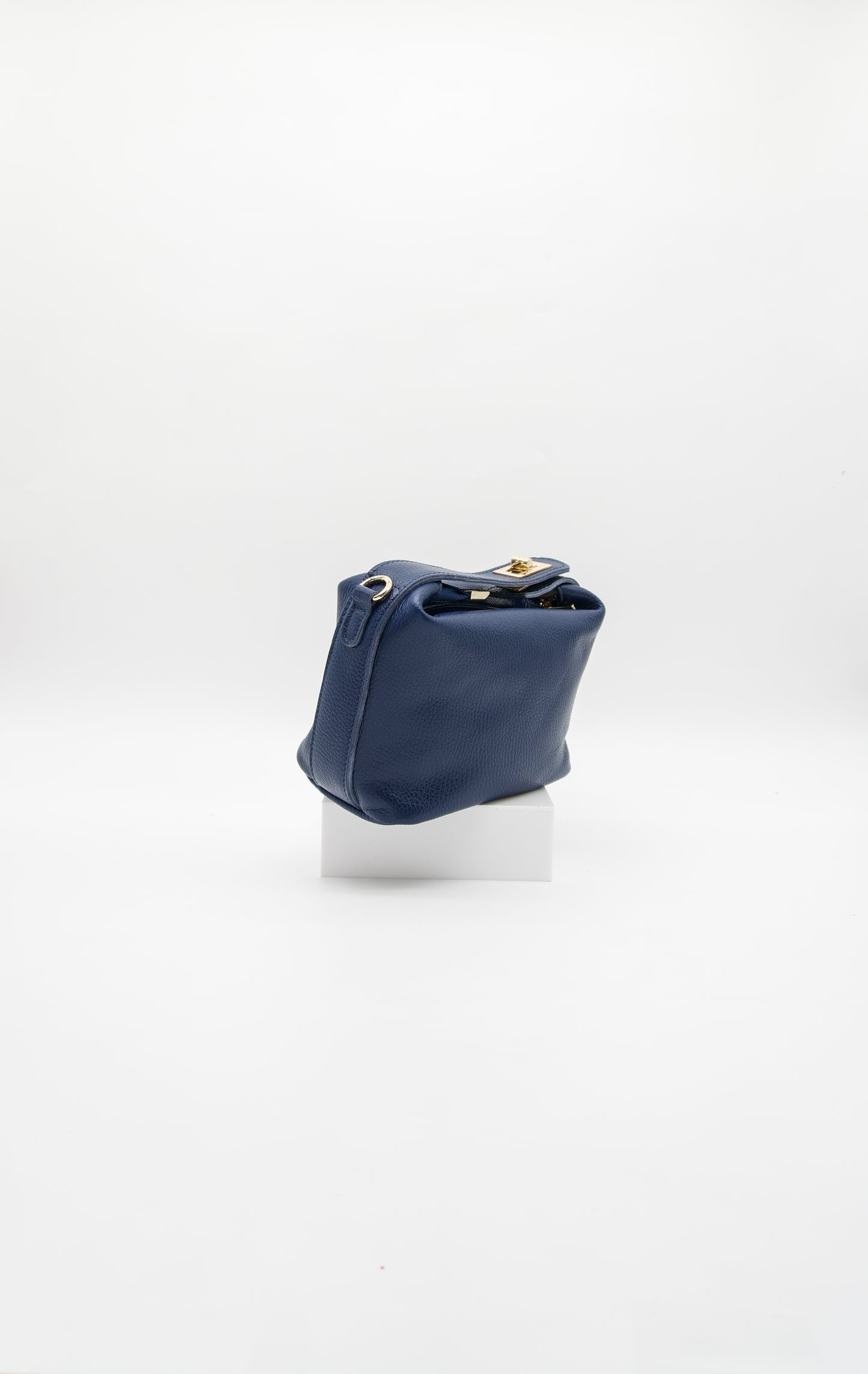 Zara Top Handle Leather Handbag