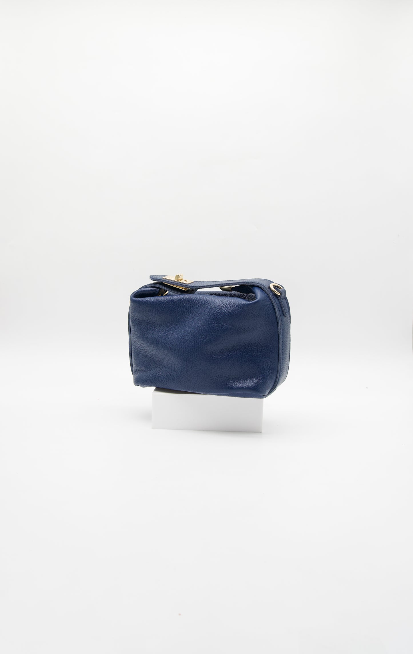 Zara Top Handle Leather Handbag