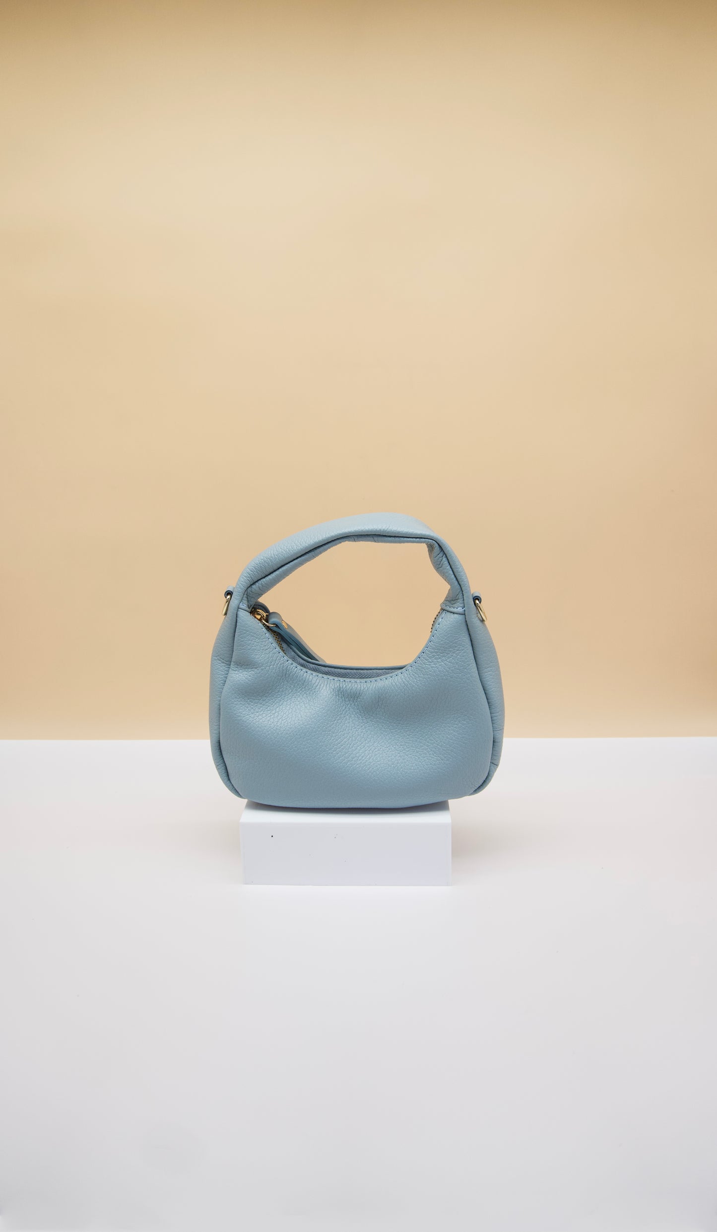 Zita Mini Cresent Italian Leather Bag