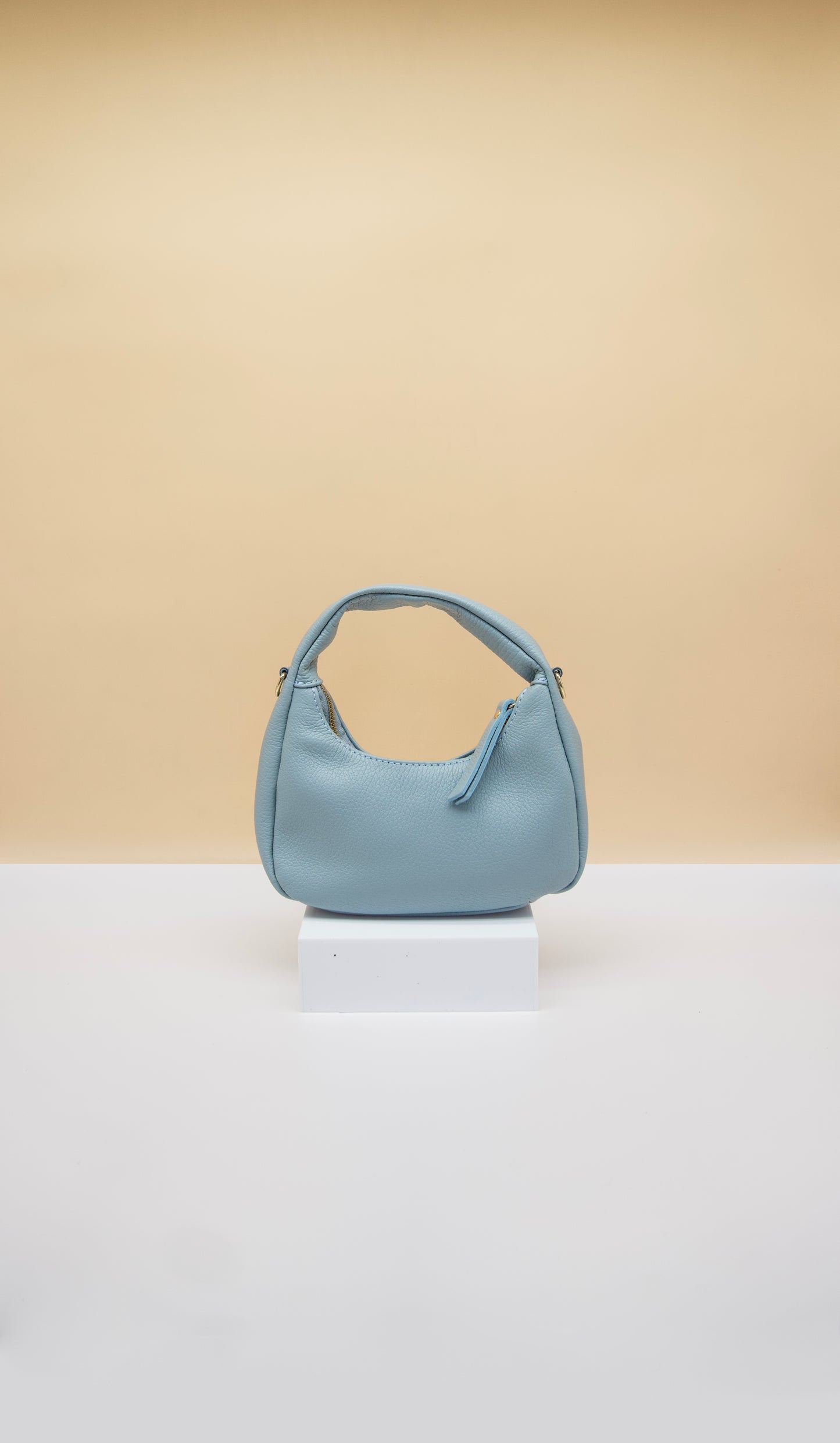 Zita Mini Cresent Italian Leather Bag