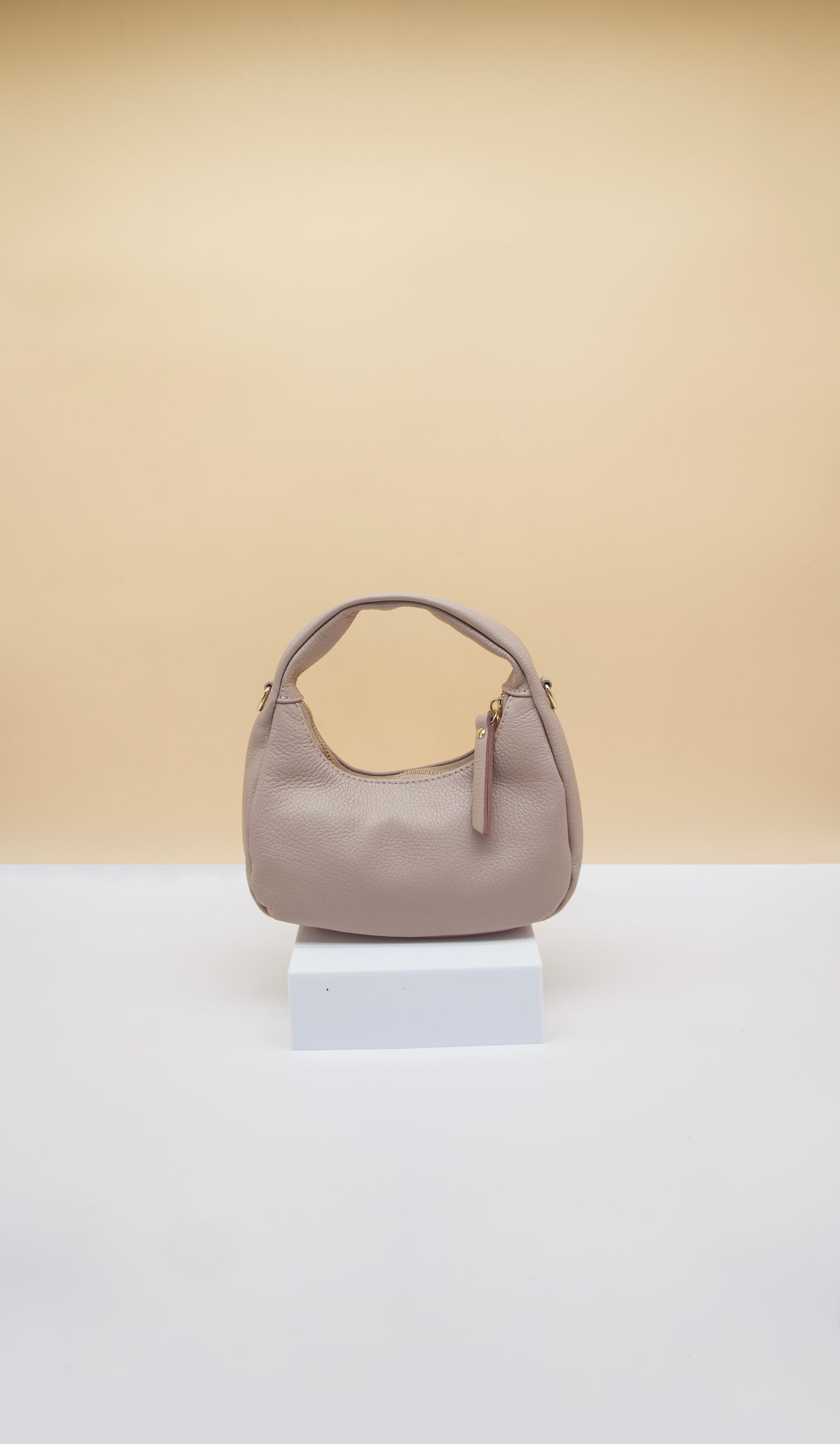 Zita Mini Cresent Italian Leather Bag