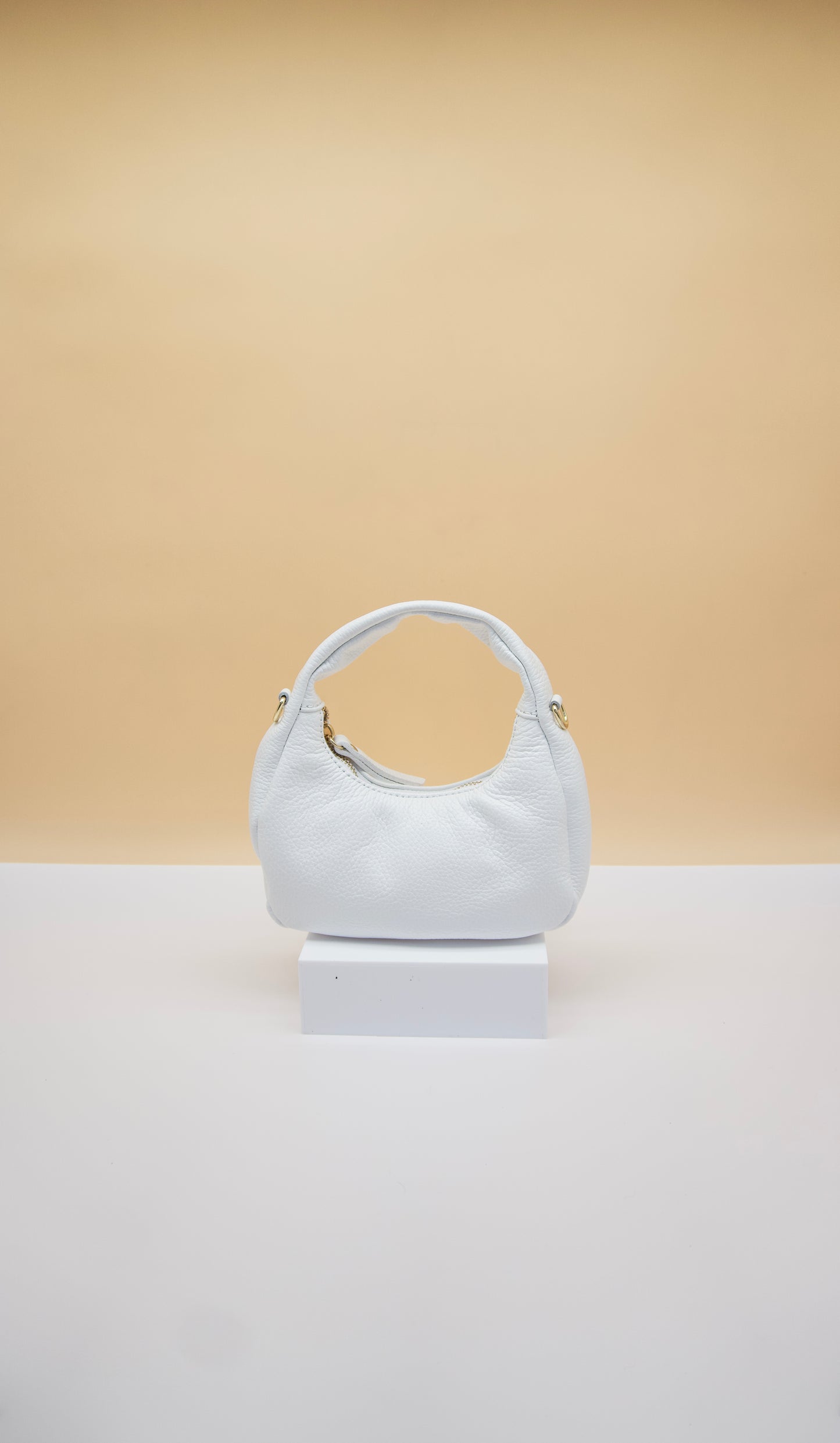 Zita Mini Cresent Italian Leather Bag