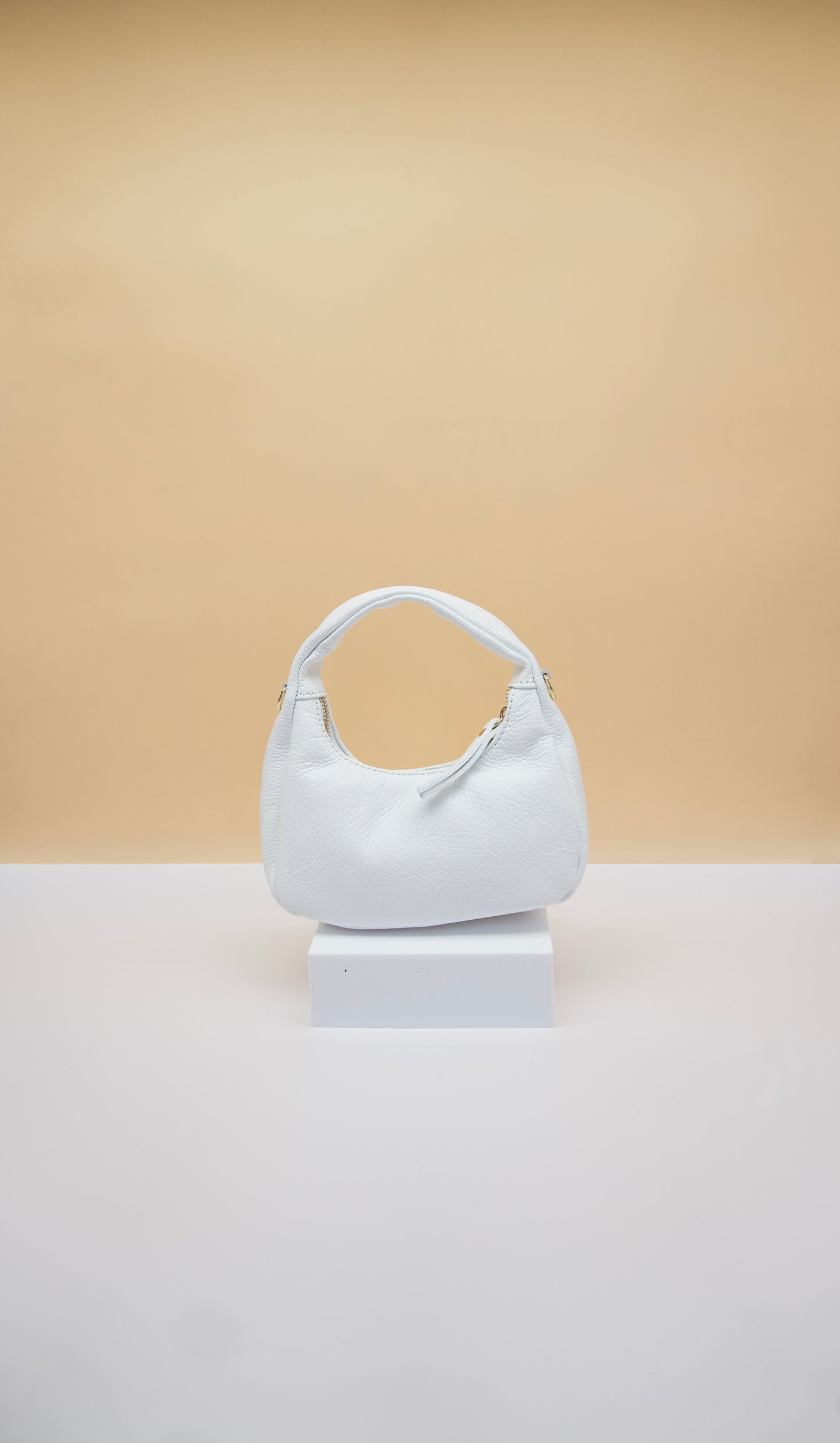 Zita Mini Cresent Italian Leather Bag