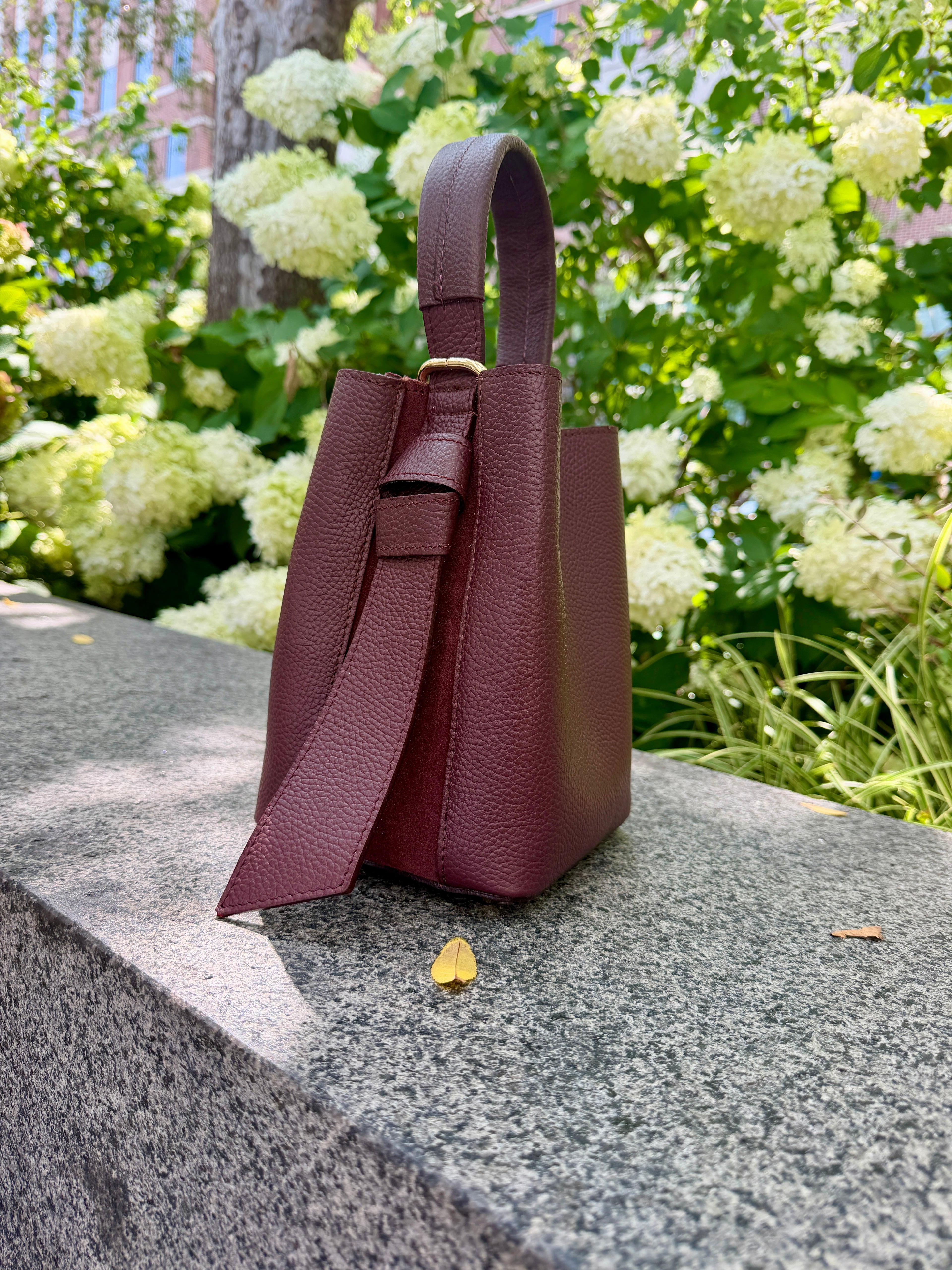 Sienna Top Handle Bucket Bag