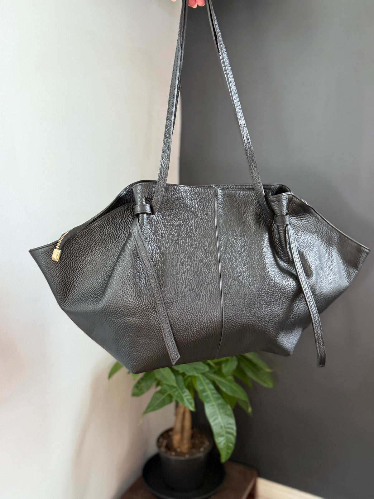 Luna Italian Leather Tote