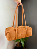 Elisabetta Italian Suede East West Bag