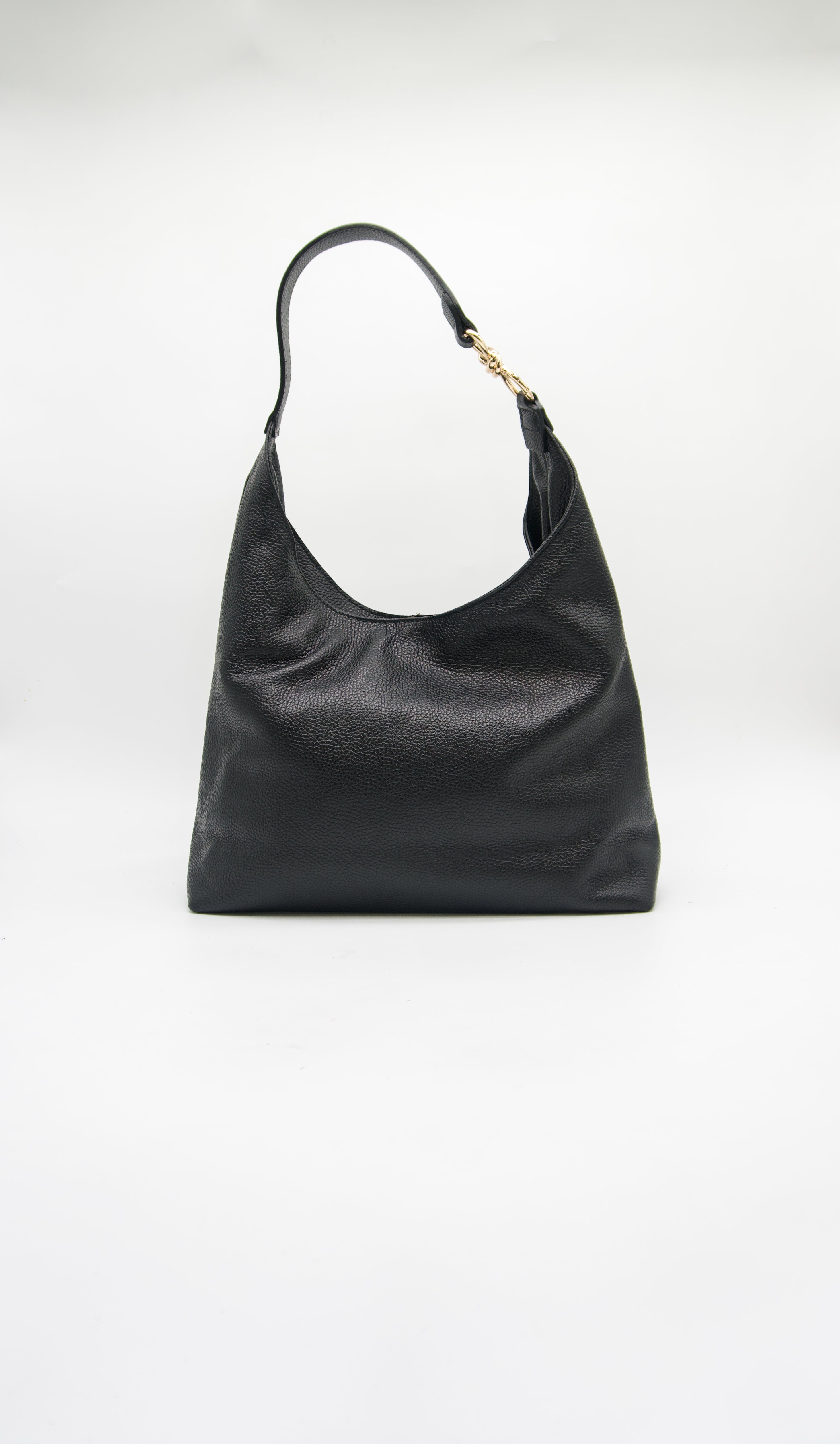 Gemma Hardware Detail Italian Leather Tote Bag