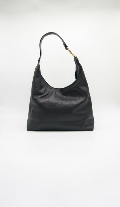 Gemma Hardware Detail Italian Leather Tote Bag