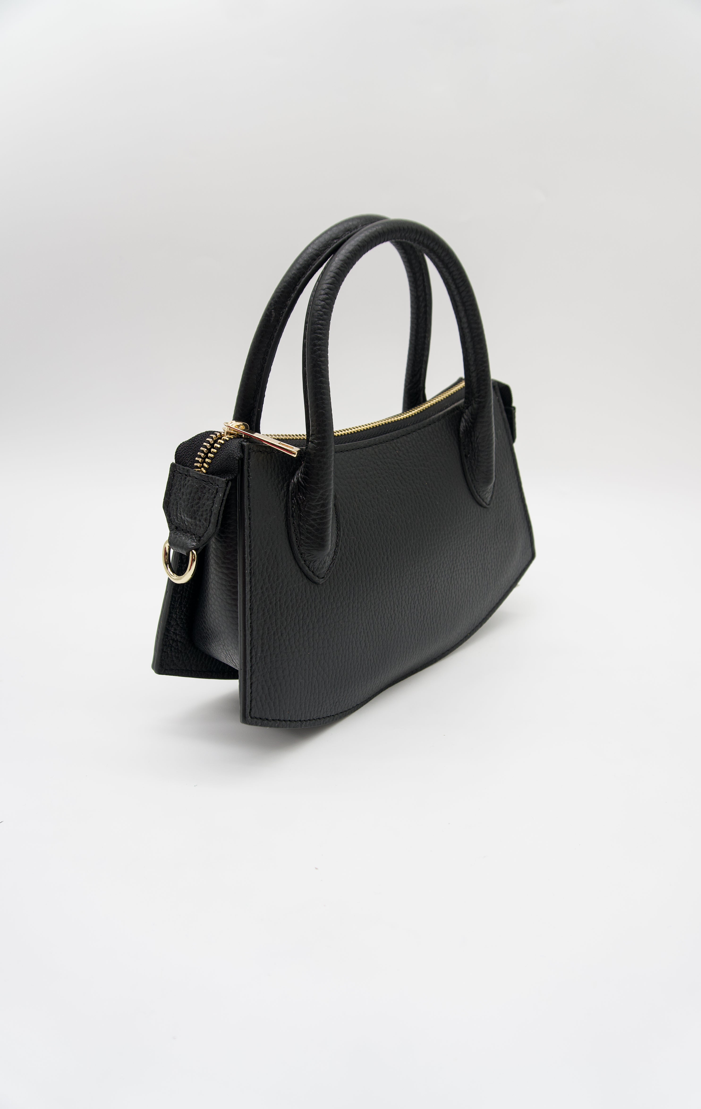 Valentina Top Handle Italian Leather Bag