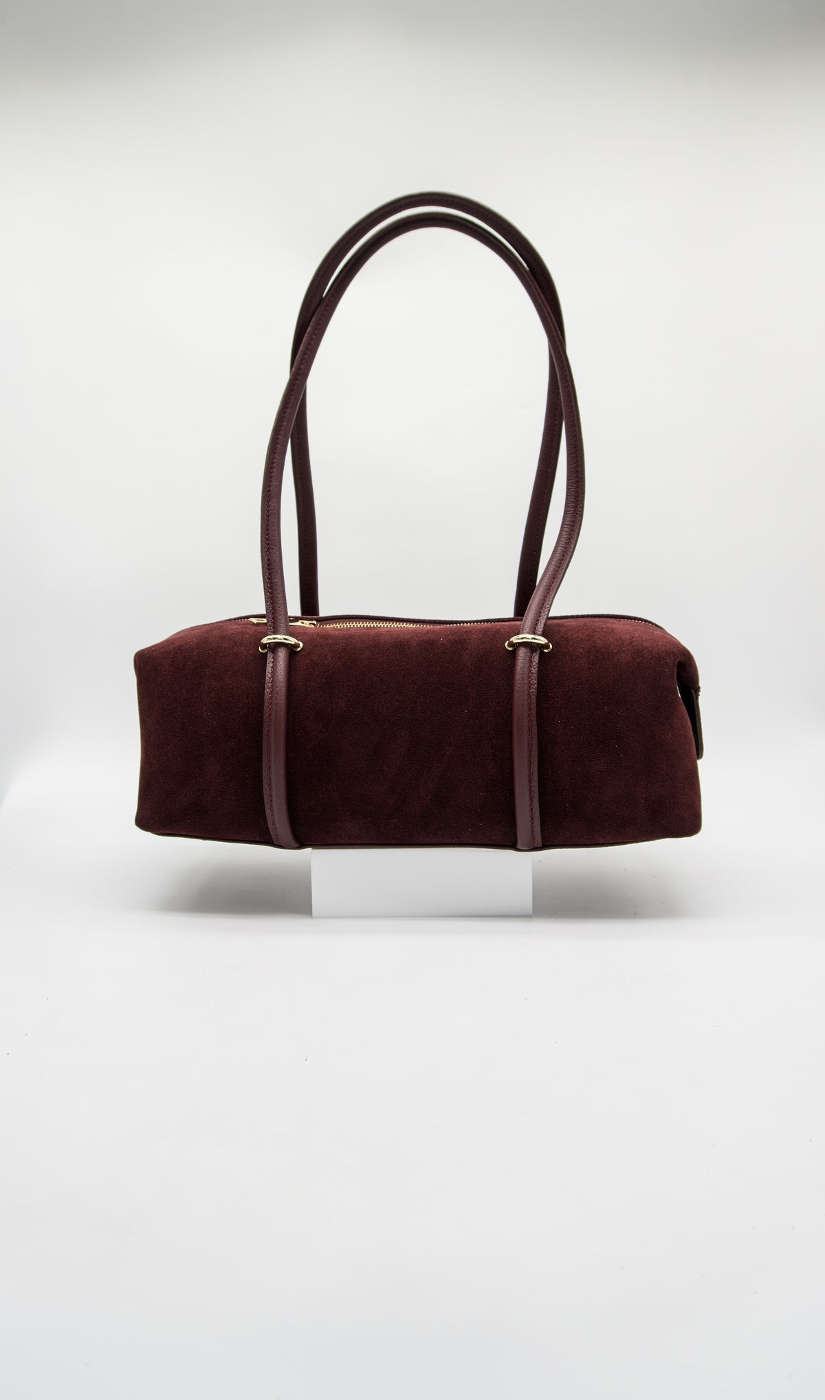 Elisabetta Italian Suede East West Bag