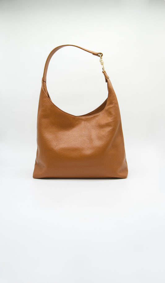 Gemma Hardware Detail Italian Leather Tote Bag