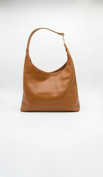 Gemma Hardware Detail Italian Leather Tote Bag