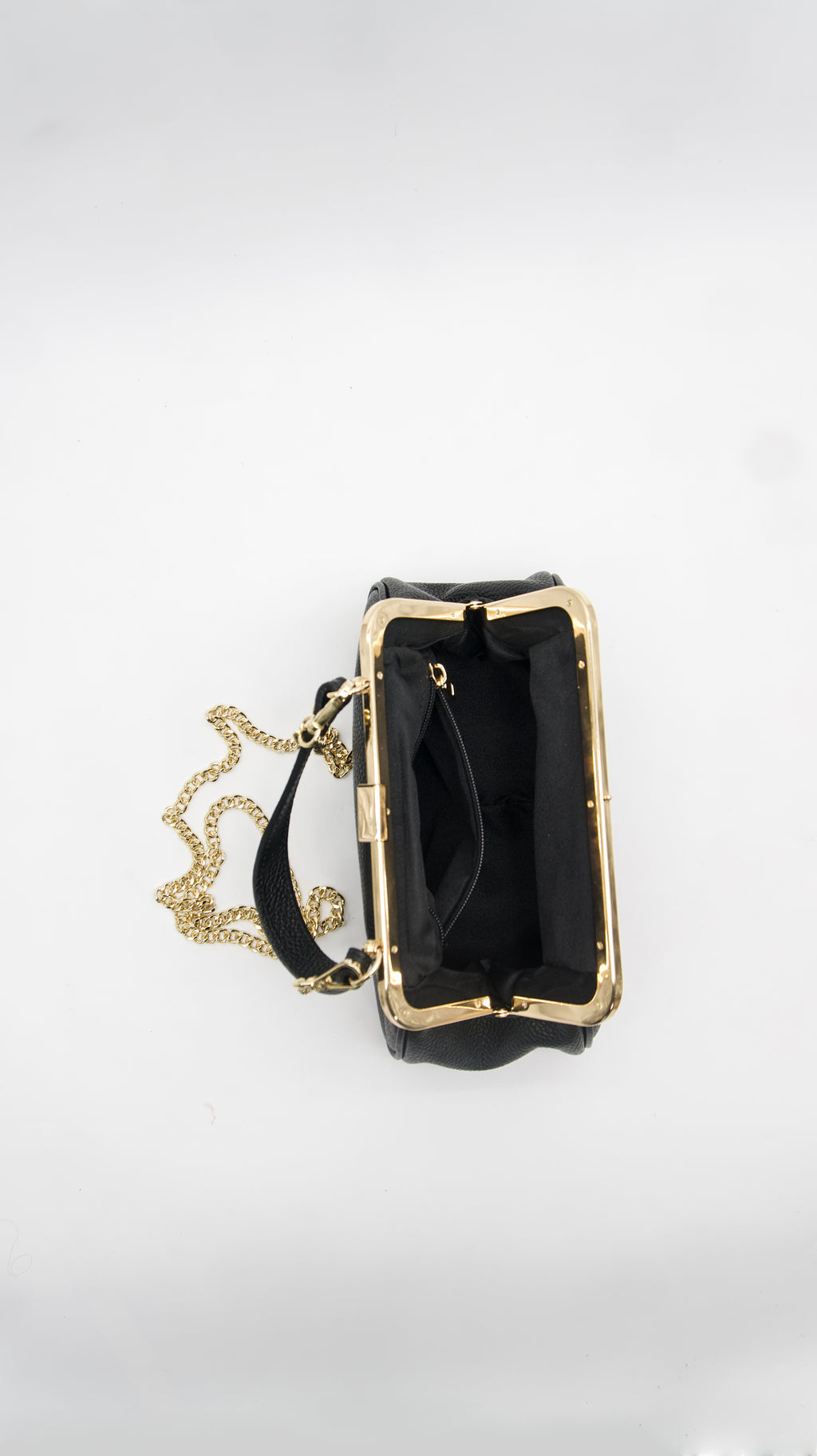 Caterina Kiss Lock Top Handle Bag