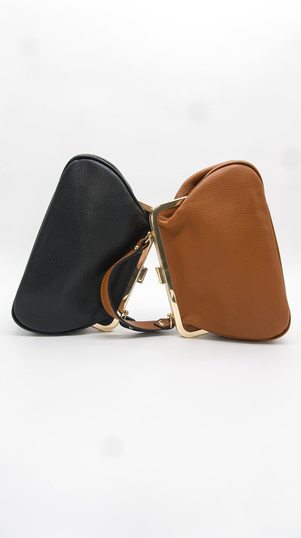 Caterina Kiss Lock Top Handle Bag