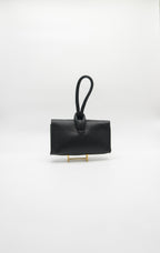 Giselle Top Handle Leather Clutch