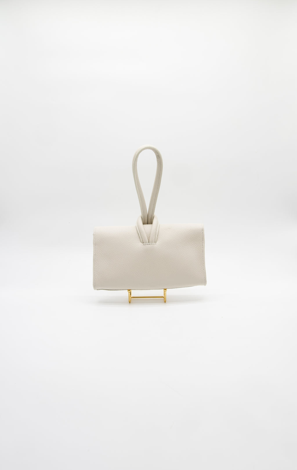 Giselle Top Handle Leather Clutch