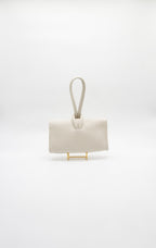 Giselle Top Handle Leather Clutch