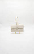 Giselle Top Handle Leather Clutch