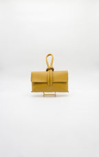Giselle Top Handle Leather Clutch