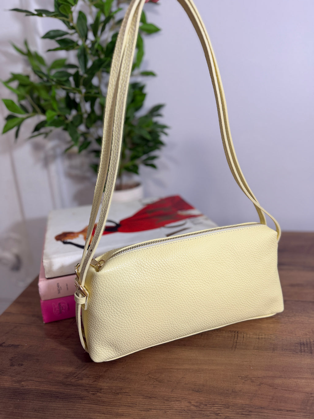Fiorella Adjustable Straps East West Bag