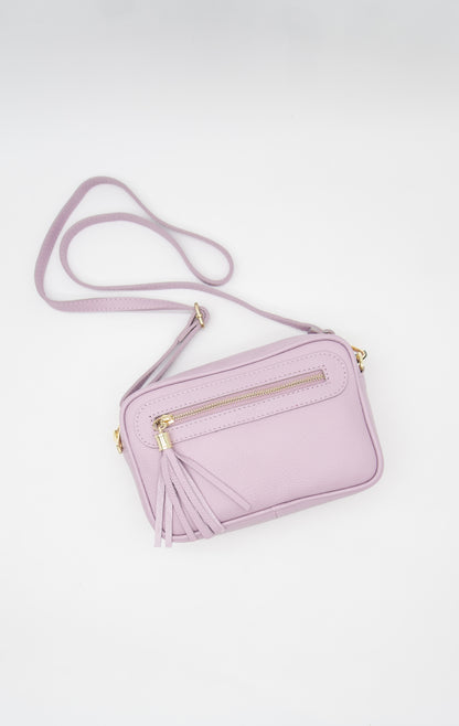 Cecilia Italian Leather Camera Bag