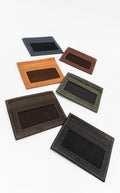 Italian Leather Slim Card Holder