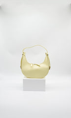 Pia Italian Leather Crescent Bag