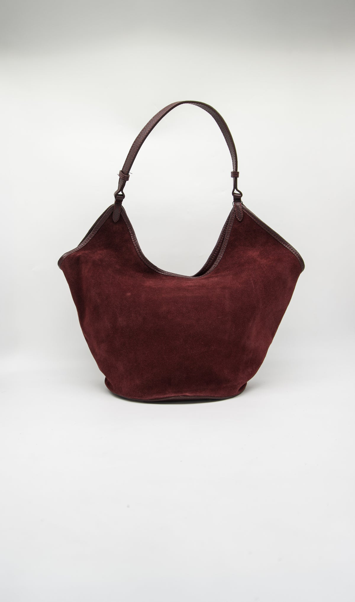 Gaby Italian Suede Tote Bag