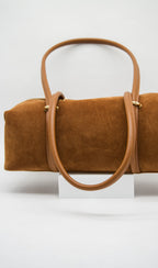 Elisabetta Italian Suede East West Bag
