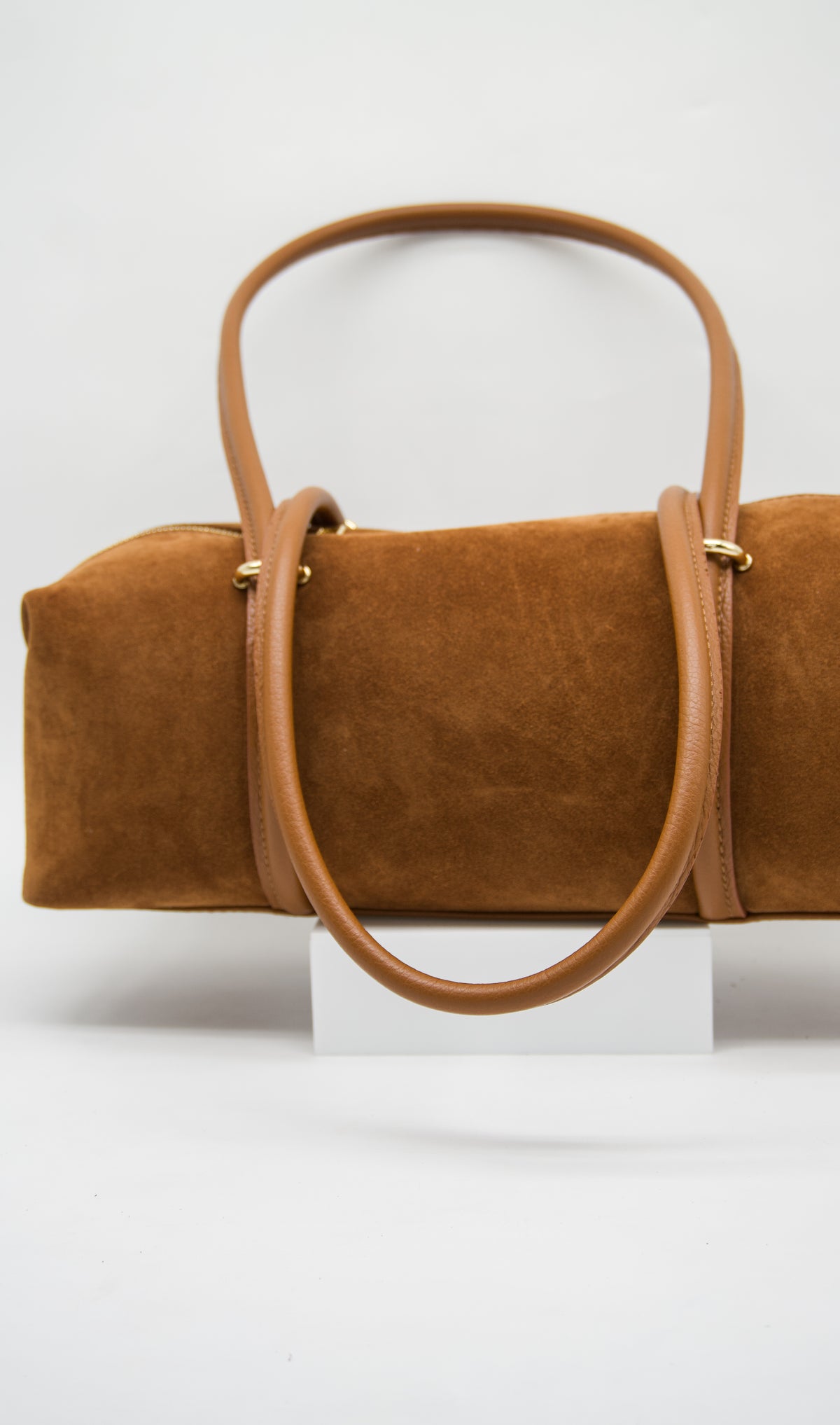 Elisabetta Italian Suede East West Bag