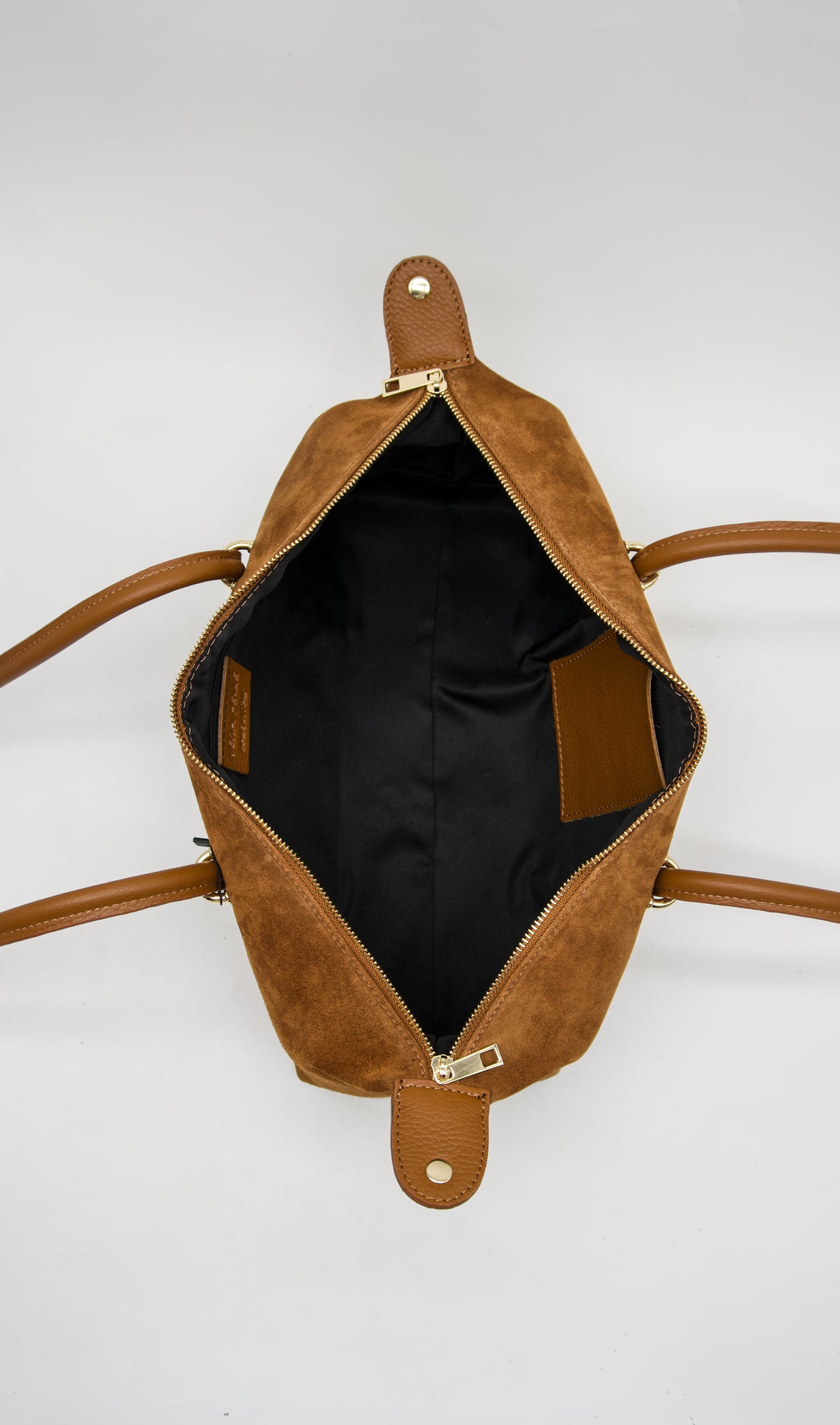 Elisabetta Italian Suede East West Bag