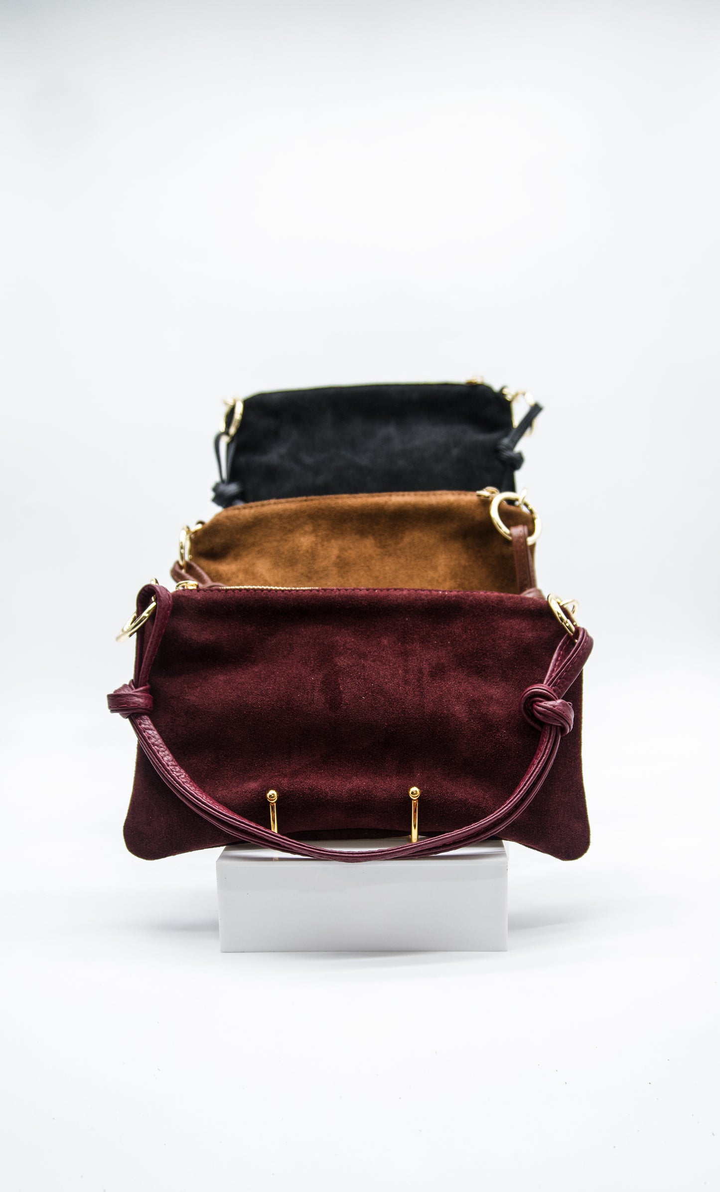 Liliana Italian Suede Slim Bag