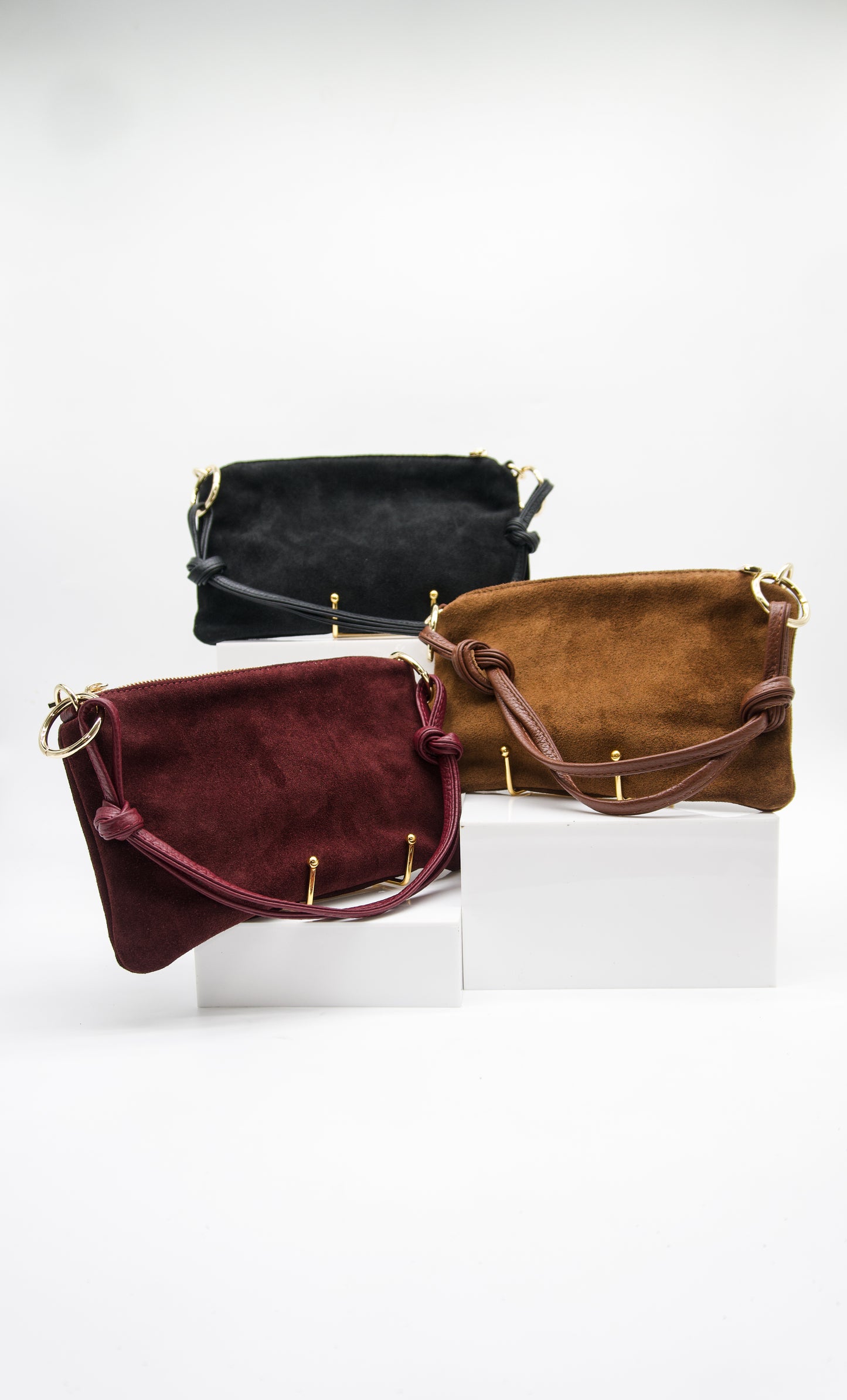 Liliana Italian Suede Slim Bag