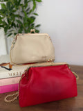 Adelina Kiss Lock Clutch Bag