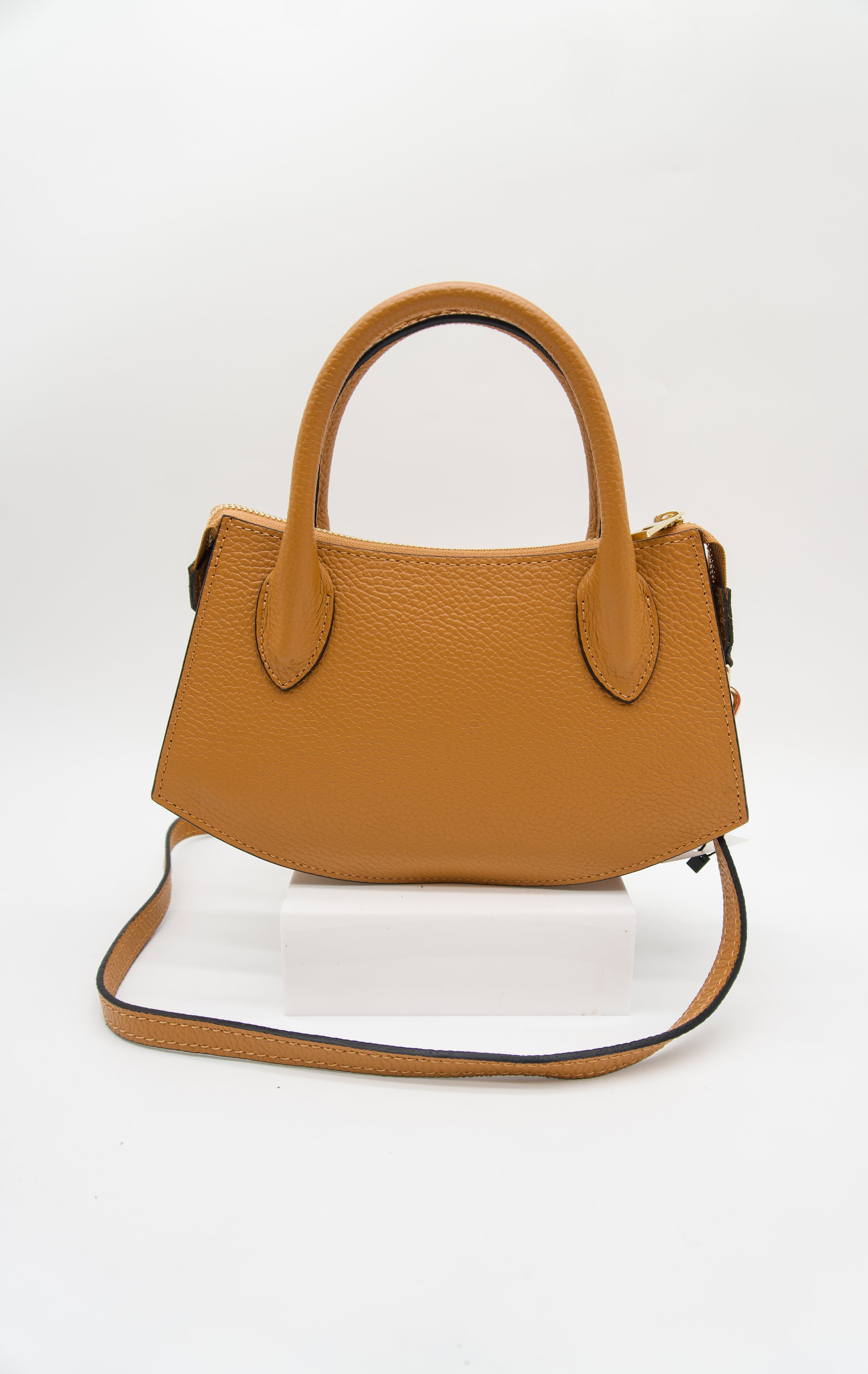 Valentina Top Handle Italian Leather Bag
