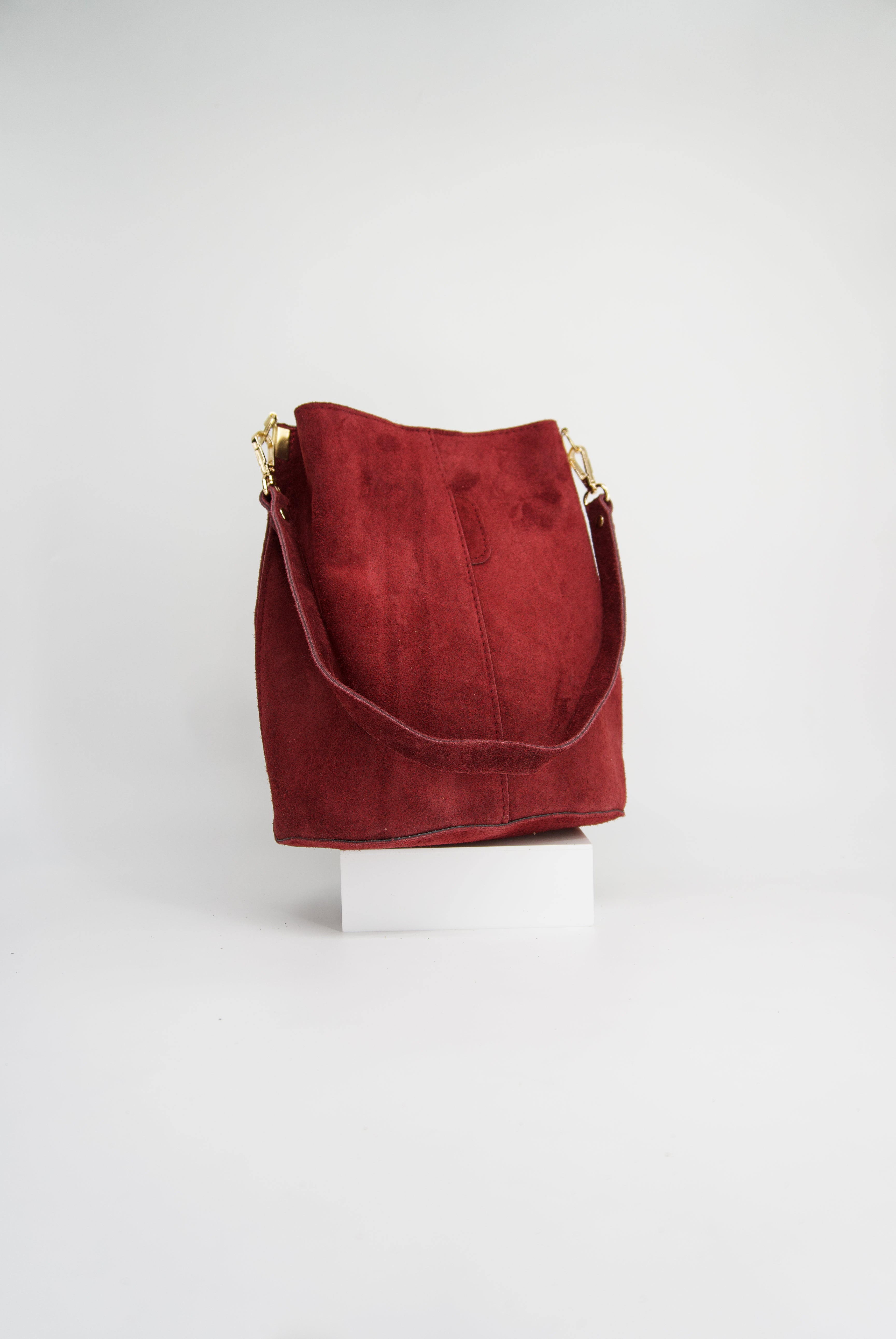 Viviana Suede Bucket Bag