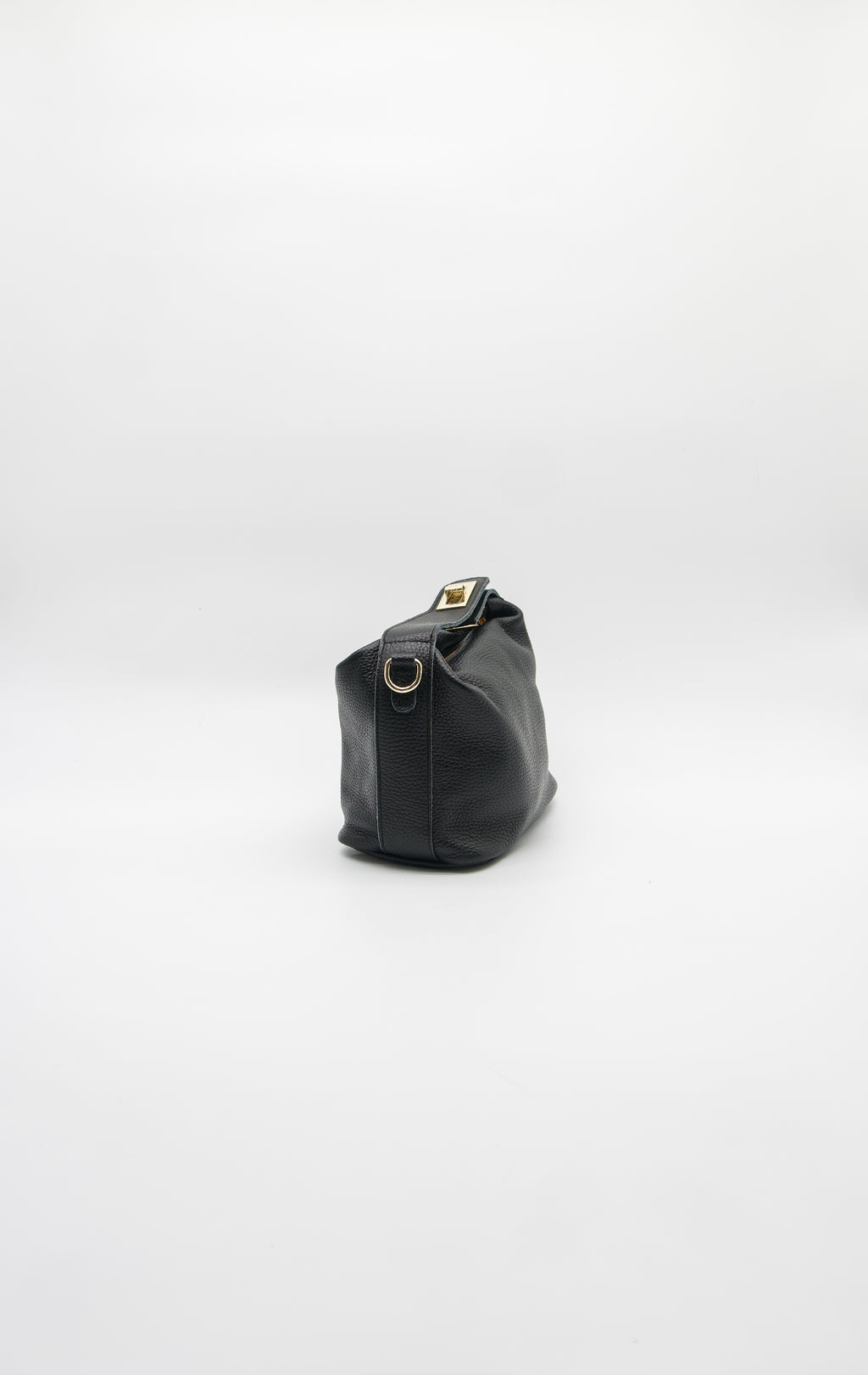 Zara Top Handle Leather Handbag